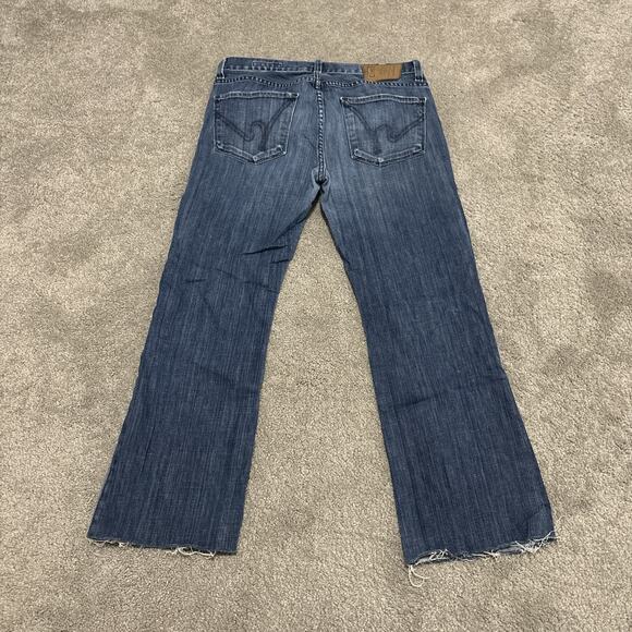 C of H Citizens Of Humanity The Jagger Low Rise Boot Cut Denim Jeans Size 32 - Picture 5 of 7